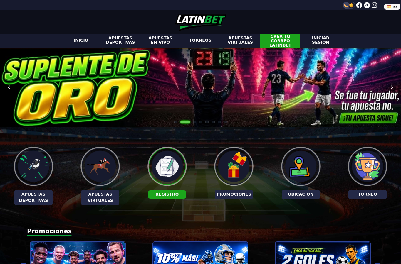 Captura fechada del dominio latinbet.pa